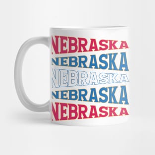 NATIONAL TEXT ART NEBRASKA Mug